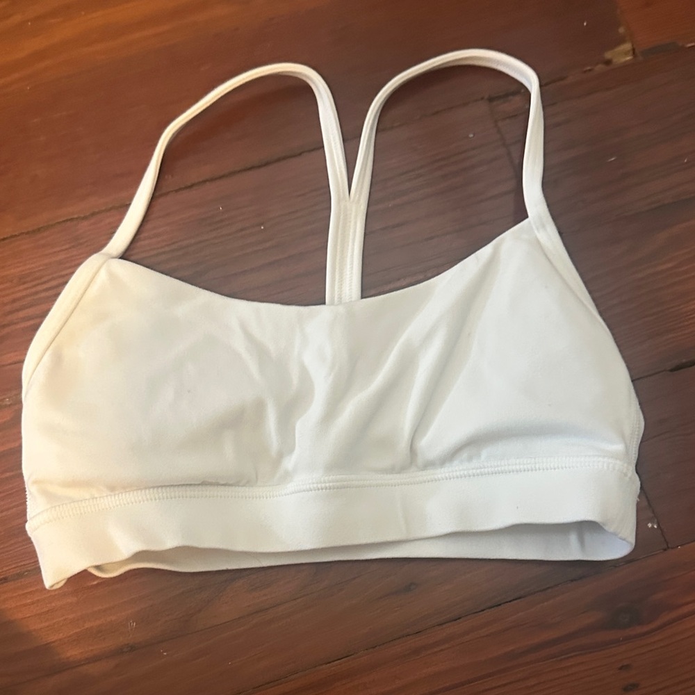 Lululemon Athletica Cream Sports Bra